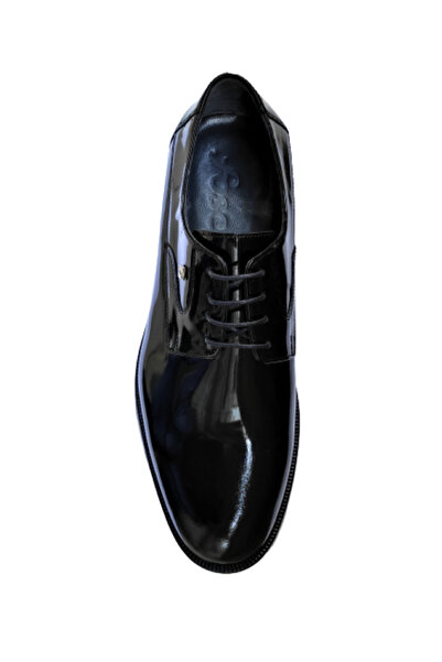 Fosco 2787 Чорні класичні чоловічі черевики з шкіри