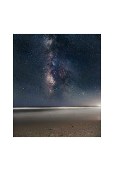 OEM Tablou Canvas, "Calea Lactee deasupra marii tacute", 26 x 39cm