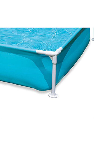 Intex Wet Set Outdoor Kids Frame Pool 1.22m x 1.22m x 30.5cm – Rectangular Splash Pool with Repair Patch