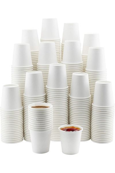 Ideal Pack 4 oz Paper Cups – 1000 Pcs | Disposable Cups for Parties, Events, Drinks, and Sampling