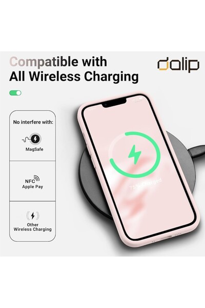 dalip Husa pentru iPhone 7 Plus / iPhone 8 Plus, V Leather HQ Armor, Roz Pudrat