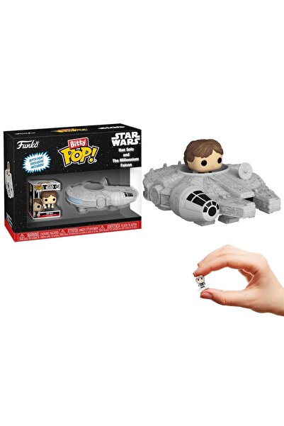 Funko Bitty Pop Ride Star Wars - Han Solo And The Millennium Falcon