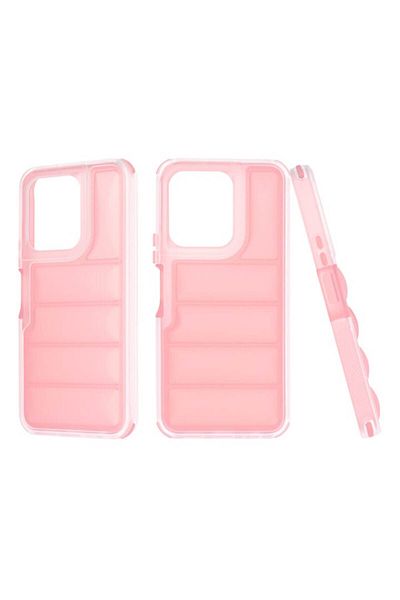 Dali Protective Case Compatible with Honor X6/X8 5G/70 Lite, Wave Shield, TPU, Pink