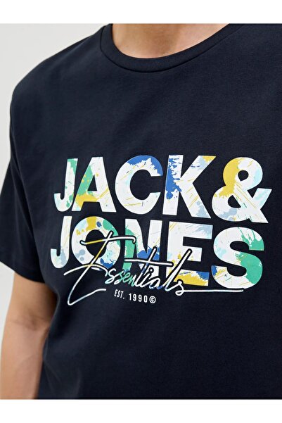 Jack & Jones JJGEPLAS TEE SS КРУГЛА ШИЙКА LN