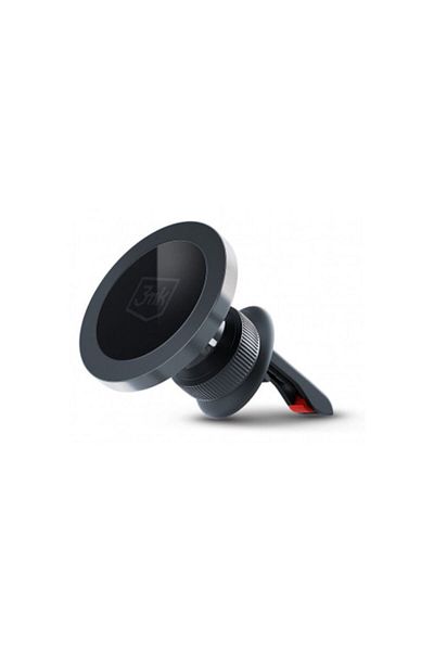 Dali MagHolder Magnetic Car Phone Holder, Vent Mount, 3 Magnetic Rings Included, ABS, Black