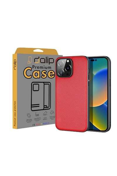 dalip Husa pentru iPhone 14 Max, Coal Impact Plus, Termoplastic, Rosu