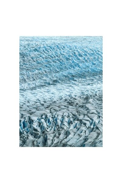 OEM Tablou Canvas, 'Imensitate glacială de basm albastru', 50 x 90 cm