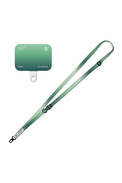 Dali Hook Lanyard Phone Strap, 140cm, Nylon and Metal, Green