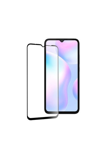 Dali Protective Film Compatible with Xiaomi Redmi 9/9AT/9C/9C NFC/10A, Full Glue Glass, 111D, Tempered Gl