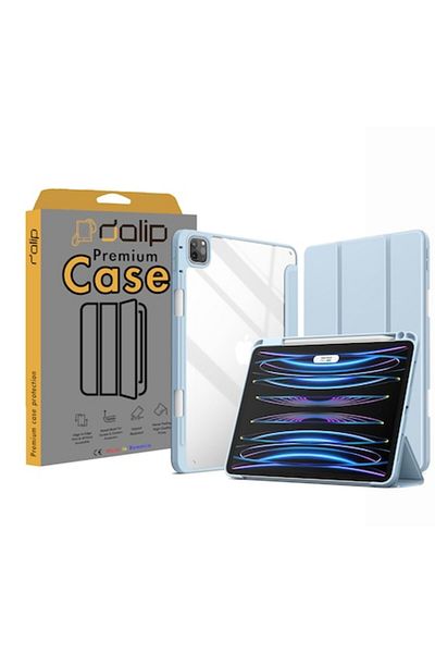dalip Husa pentru Samsung Galaxy Tab S6 Lite 10.4 inch, Clear360, Termoplastic, Bleu