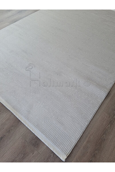 Dinarsu HALIMARK OSCAR 74439-061| SALON MUTFAK ANTRE| AKRİLİK HALI | BEYAZ GRİ