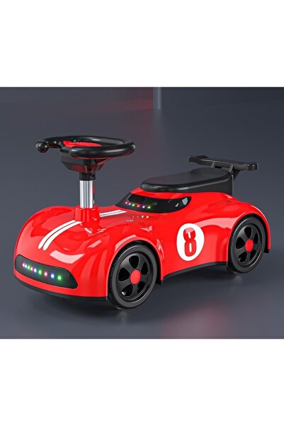 dalip Children's Push Car DALIP, 1-3 years, Bluetooth, Music, ABS, 4 Wheels, Seat Height 22 cm, Red