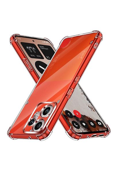 Dali Husă de protecție compatibilă cu Nothing CMF Phone 2 Pro, rezistentă la șocuri, colțuri întărite, silicon transparent