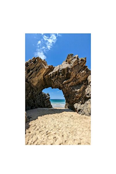 OEM Tablou Canvas, "Portal spre oceanul albastru infinit", 50 x 90cm