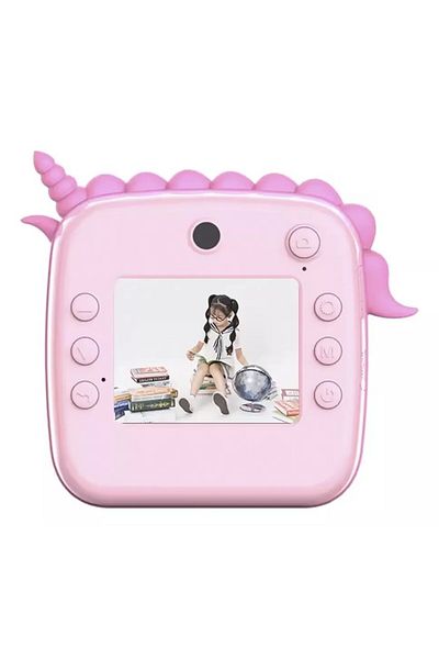 Flippy Cameră instantanee, Flippy, funcție de imprimare, cablu USB-C, Bluetooth, iOS/Android, roz