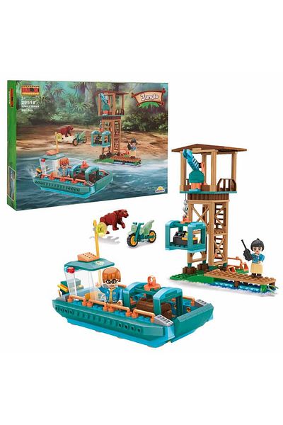 Sunman Blx Jungle Forest Exploration Team and Ships 29518