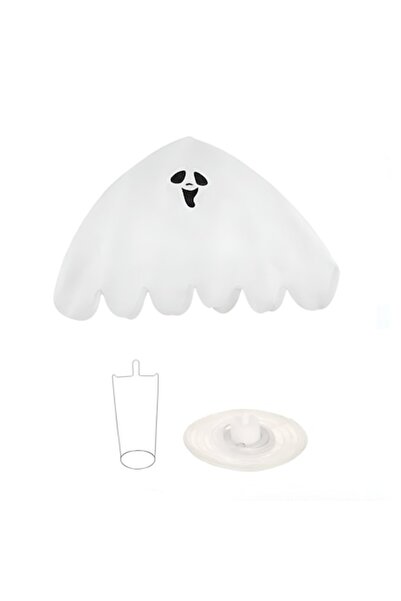 dalip Decoratiune pentru Halloween, LightGhost, Textil, Lumini LED, Alb