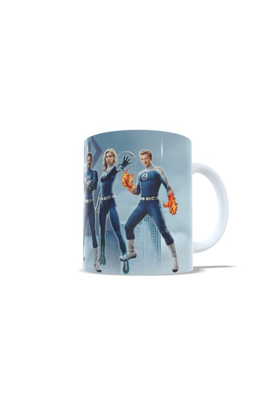 EDESİNG Fantastic Four Seramil Mug Cup