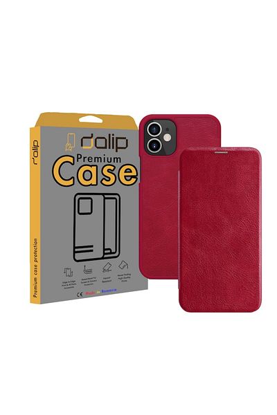dalip Husa pentru Samsung Galaxy S23 Ultra, 360 ProEco, Piele , Rosu
