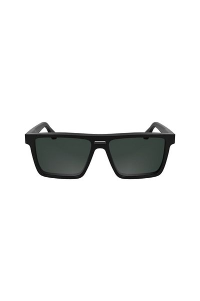 Calvin Klein CK25501S-001 نظارة شمسية للرجال باللون الأسود