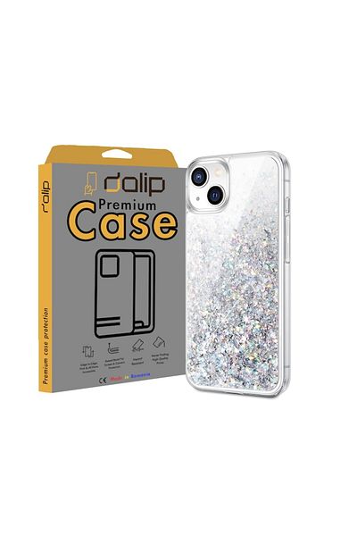 dalip Husa pentru Samsung Galaxy S21 Plus, Glitter Bling, Silver