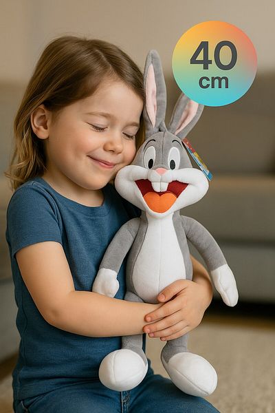 TOYFEST Looney Tunes Cartoon Character Bugs Bunny Licensed Plush Toy - 40 cm