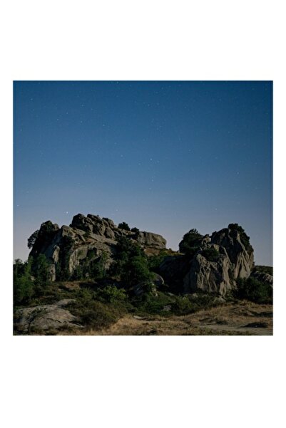 OEM Tablou Canvas, "Noapte invaluita in mister stelar", 50 x 70cm