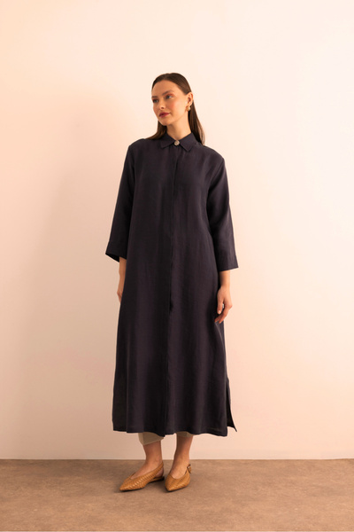 Aker Önden Düğmeli Ferace