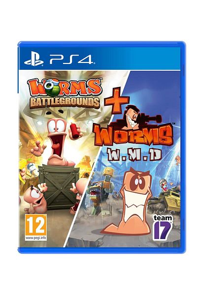 Team 17 Worms Battleground + Worms WMD (PS4) GCAM