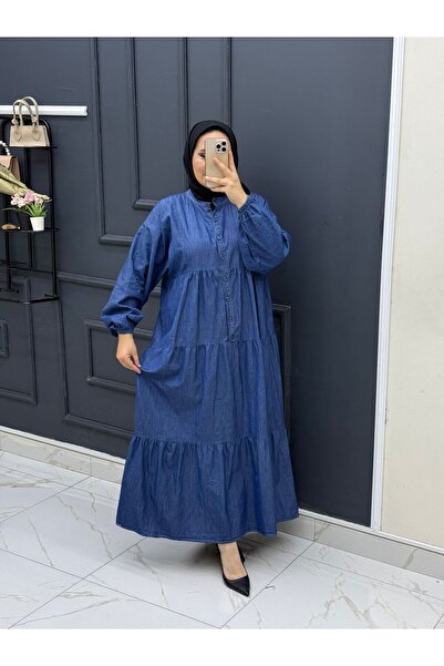 MODA ARS فستان جينز رائع لفصل الصيف