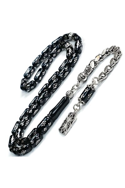 TESBİHCİBABA Kapsül Kesim Kral Zincir Erzurum Oltu Taşı Tesbih