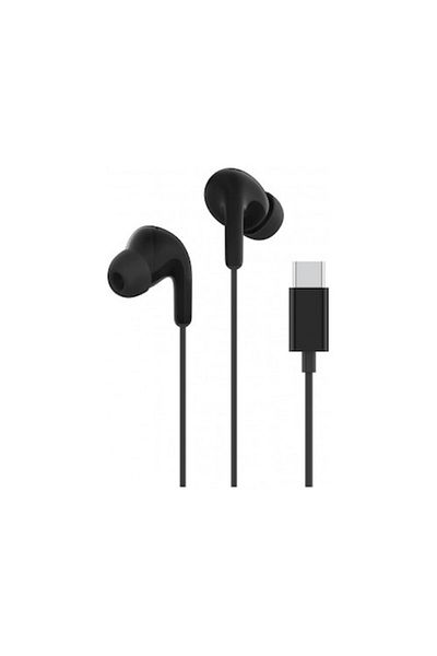 Xiaomi In-Ear Audio Earphones with USB Type-C Connector, Volume and Call Control, 1.2m Cable, Black