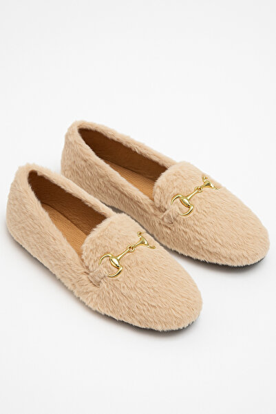 N MODA Ultra Yumuşak Peluş Kadın Ev Babeti Ses Yapmaz Hafif Taban Panduf