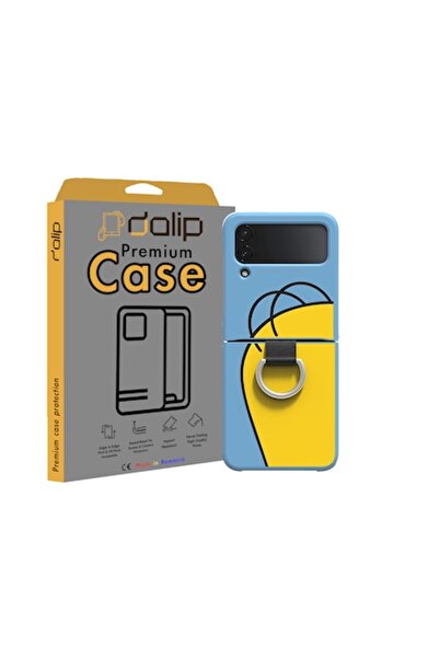 dalip Husa pentru Samsung Galaxy Z Flip 4, FunnyRing, Policarbonat, model Hom...