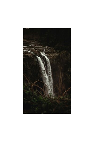 OEM Tablou Canvas, "Caderea apei in inima padurii", 50 x 90cm