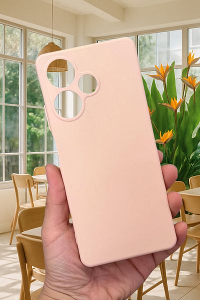 Vip Case Infi̇ni̇x Hot 30 - Silicone Shock Absorbing Classic Protection Rubber Case