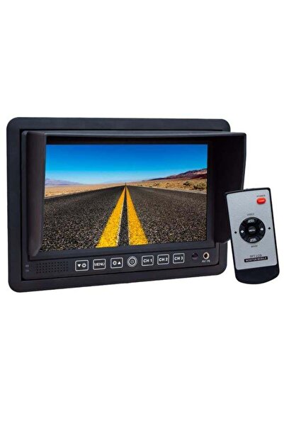 Zibox Powermaster PM-5879 7\'\' 12V-24V 3 Kanal AV Girişli Monitör