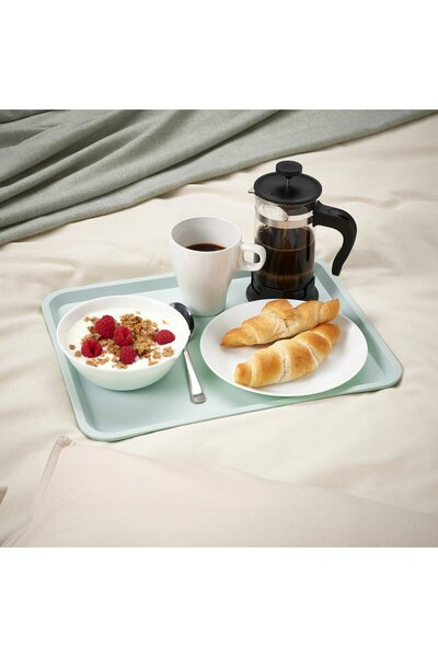 IKEA TILLGÅNG Tray, Pale Green, 37 x 29 cm