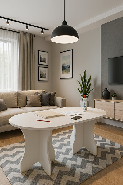 OlcayAksesuar Kelebek Model 180x90x75 (KALIN KENAR 36mm) Mutfak Masası Mutfak...