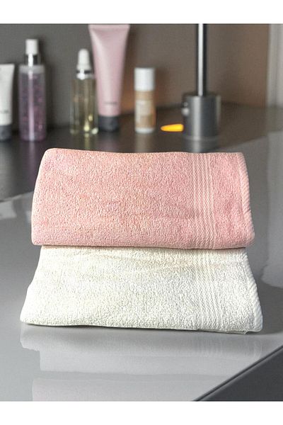 MixCotton Home Πετσέτα μπάνιου 100% βαμβακερή 2 τεμαχίων 70x140 cm