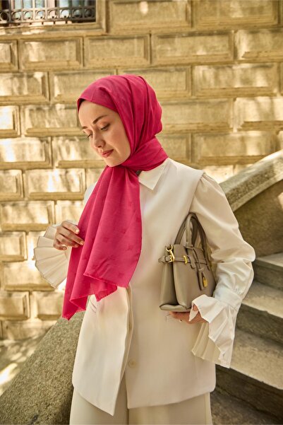 Silk Home Μονόγραμμα Βαμβακερό Μεταξωτό Σάλι 461001-03