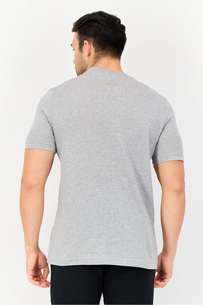 adidas Men Sportswear Fit Running T-Shirt, Light Grey