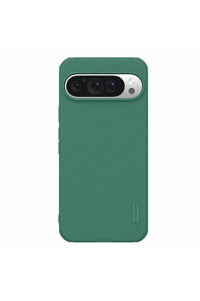 Dali Protective Case Compatible with Google Pixel 9 Pro XL, Super Frosted Shield Pro, Textured TPU, Green