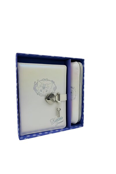 victoria journal Victorias Journals 13x18 Kuromi Hush Hush Kilitli Çiz.defter...