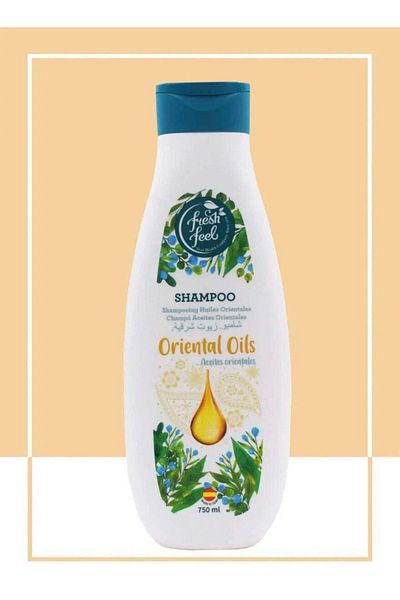FRESH FEEL Shampoo With Natural Oils 750 ml