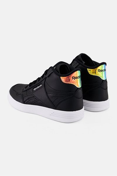 Reebok Women Club High Top Lace Up Tennis Shoes, Black