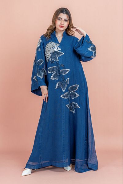 IKKXA Crystal Handwork Modern Jalabiya