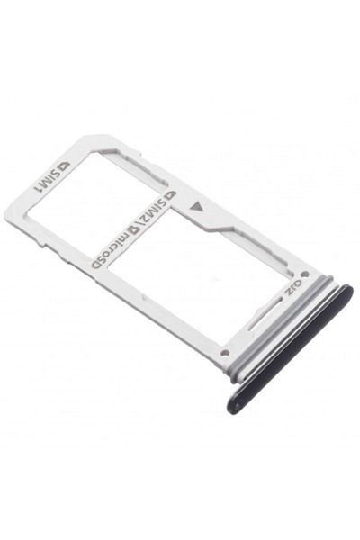 Dali SIM Tray Compatible with Samsung Galaxy Note 8, Micro-SD Slot, Metal, Black