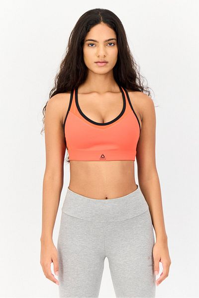 Reebok Women Sportswear Fit Training Sport Bra, Red