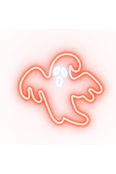 Dali Decoratiune LED perete in forma de Fantoma, lumina Rosie